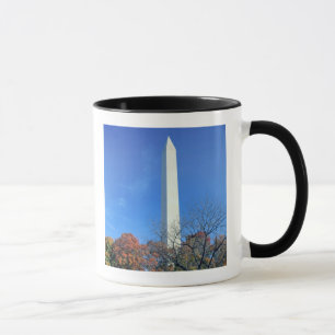 WASHINGTON, D.C. USA. Washington Monument rises Mug