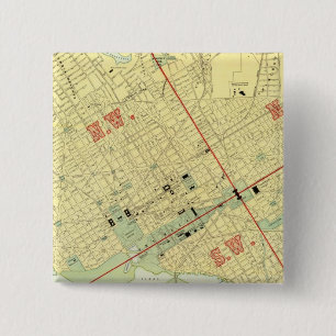 Washington, DC 15 Cm Square Badge
