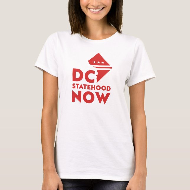 Washington DC 51st statehood now T-Shirt (Front)