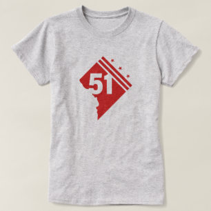 Washington DC 51st statehood T-Shirt