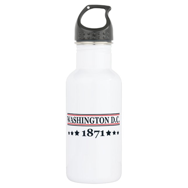 Washington dc 532 ml water bottle (Front)