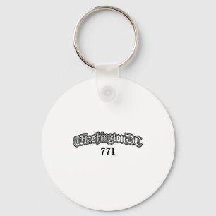 Washington Dc 771 Men Women Kids Key Ring