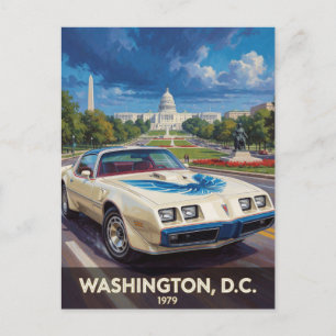 Washington DC American Road Cruiser 1979 Postcard