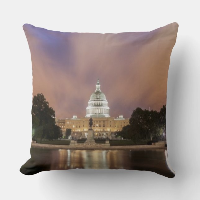 Washington DC, Capitol Building Cushion (Front)