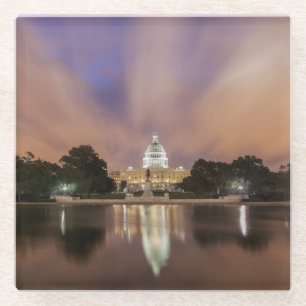 Washington DC, Capitol Building Glass Coaster