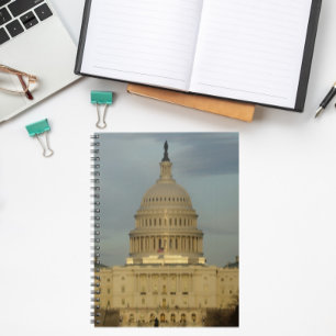 Washington, DC Capitol Building Notebook