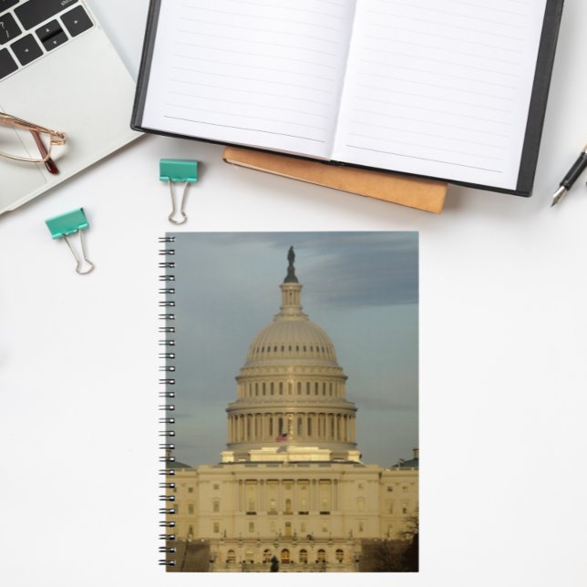 Washington, DC Capitol Building Notebook (In Situ)