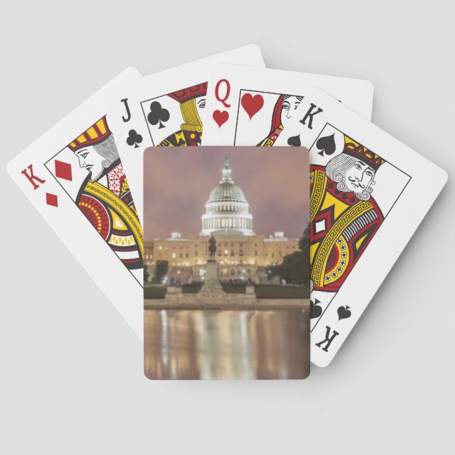 Washington DC, Capitol Building Playing Cards (Back)