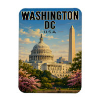 🟡 Washington DC Capitol Spring Travel Gift