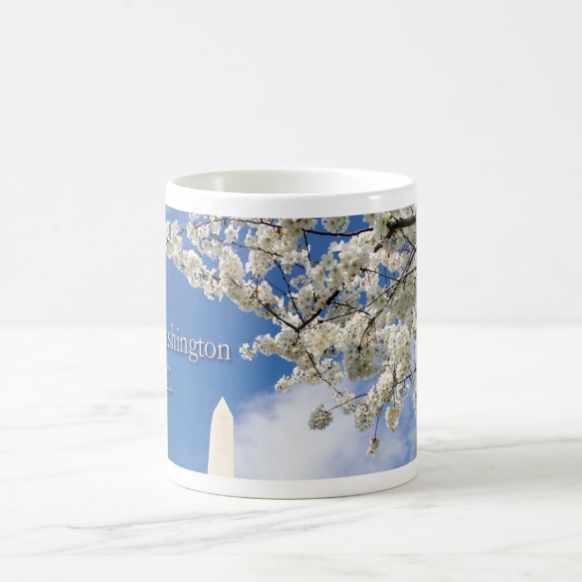 Washington DC Cherry Blossoms Coffee Mug (Center)