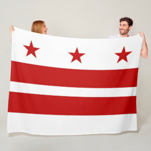 Washington DC Custom Fleece Blanket