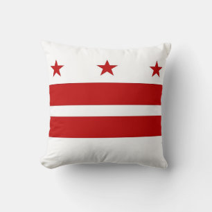 Washington DC Flag American MoJo Pillow