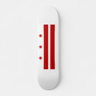 Washington DC flag Skateboard