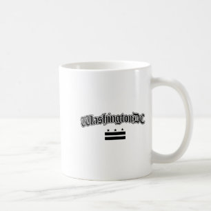 Washington Dc Flag Souvenir Men Women Kids Coffee Mug