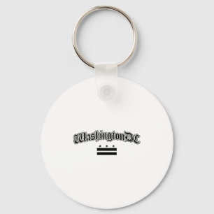 Washington Dc Flag Souvenir Men Women Kids Long Sl Key Ring