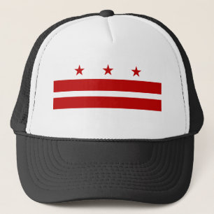 Washington DC Flag Trucker Hat