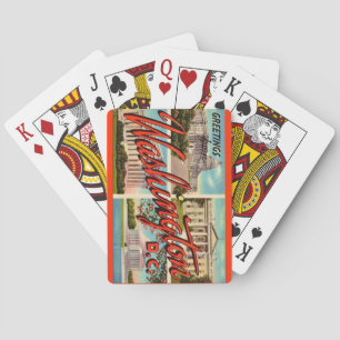 Washington DC Greetings Playing Cards