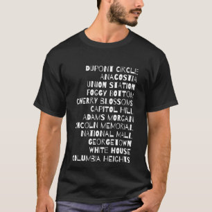 Washington DC Hometown T-shirt