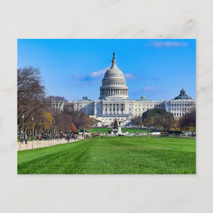 Washington DC Landmarks Capitol Postcard