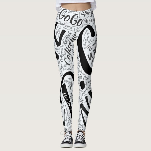 Washington DC Leggings (Front)