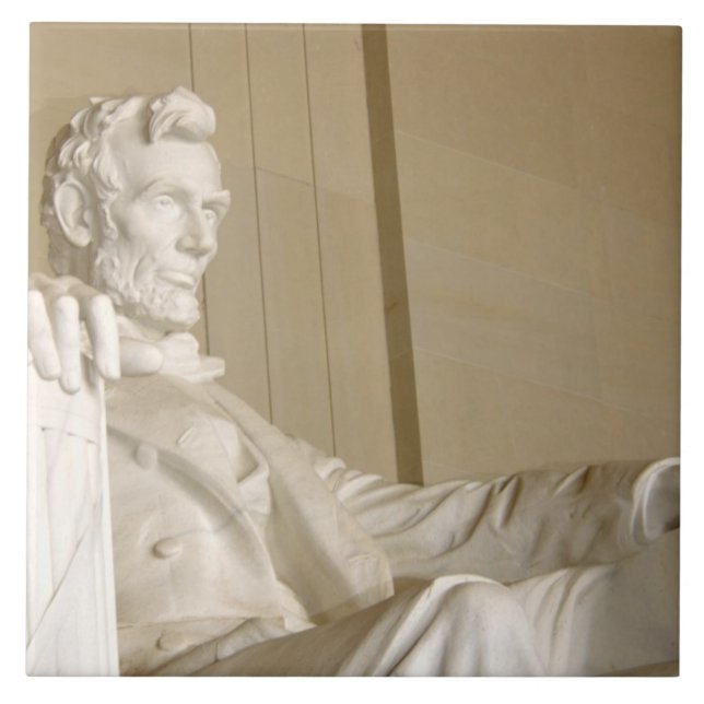Washington, DC, Lincoln Memorial Ceramic Tile (Front)