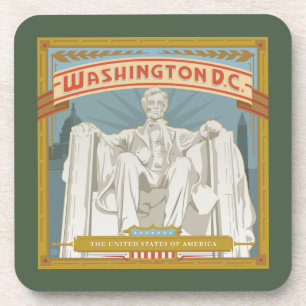 Washington DC Lincoln Memorial Coaster