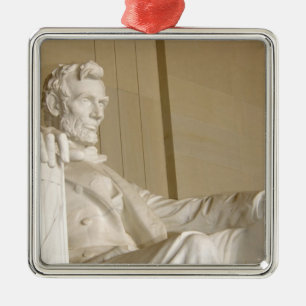 Washington, DC, Lincoln Memorial Metal Tree Decoration