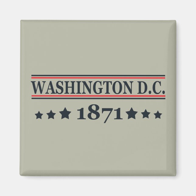 washington dc magnet (Front)