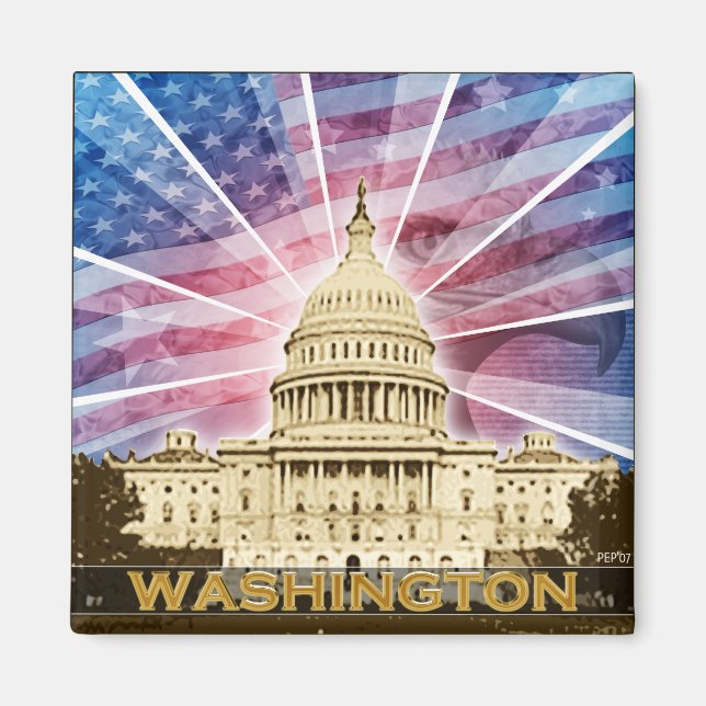 Washington DC Magnet (Front)