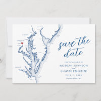 Washington DC Map Modern Wedding