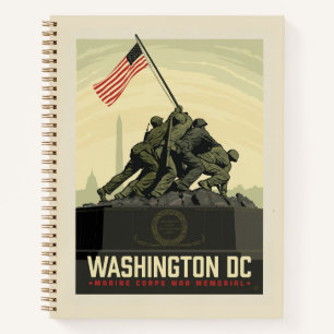 Washington, DC Marine Corps War Memorial Notebook