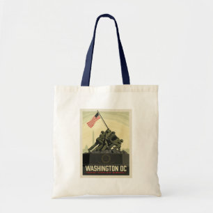 Washington, DC Marine Corps War Memorial Tote Bag