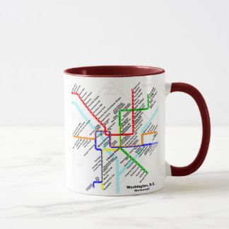 Washington dc metro  Mug