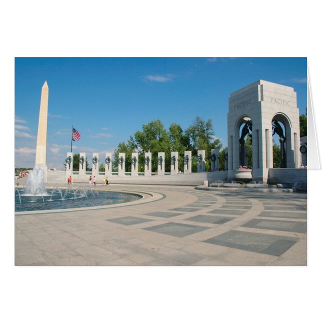 Washington, DC, National WWII Memorial (Front Horizontal)