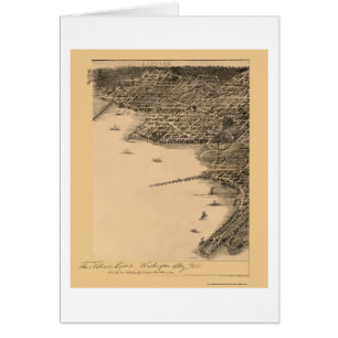 Washington, DC Panoramic Map - 1883