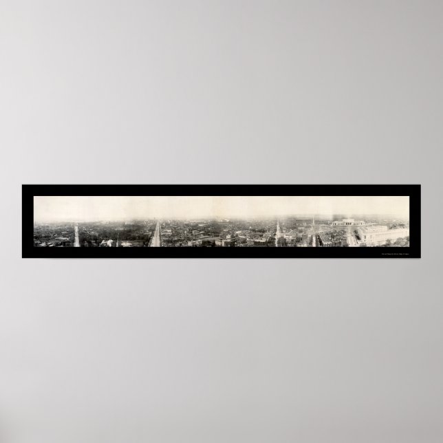 Washington DC Photo 1909 Poster (Front)