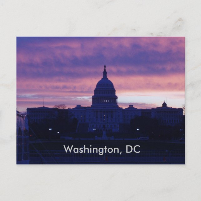 Washington, DC Postcard (Front)
