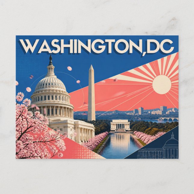 Washington DC Postcard (Front)