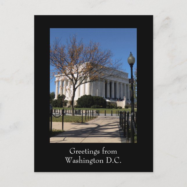 Washington DC Postcard (Front)