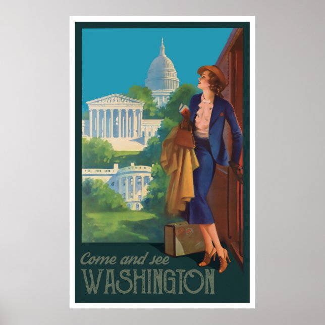 Washington DC Poster (Front)