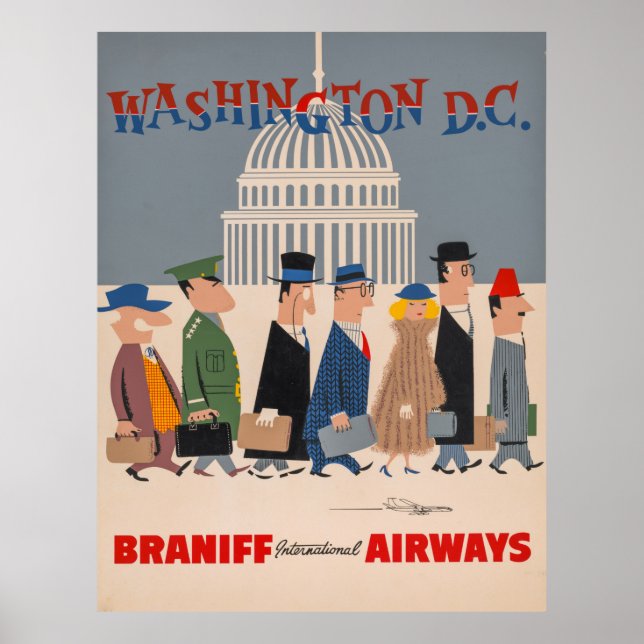 Washington DC Poster (Front)