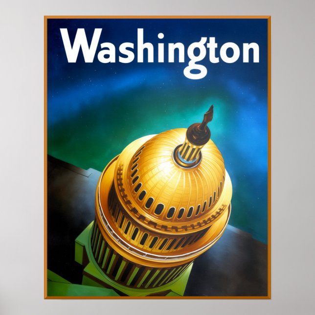 Washington DC poster  (Front)