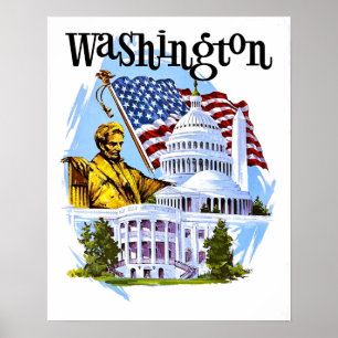 Washington DC poster