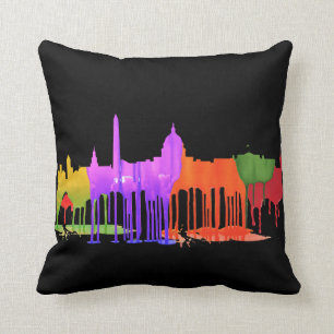 WASHINGTON DC PUDDLES - CUSHION