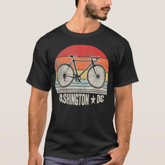 Washington DC  Retro Vintage Washington Bicycle  7 T-Shirt