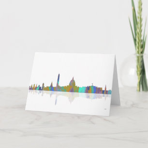 Washington, DC Skyline Card