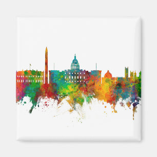 Washington DC Skyline Magnet