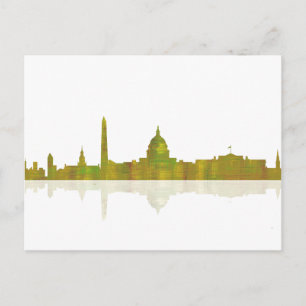 WASHINGTON DC SKYLINE - Postcard