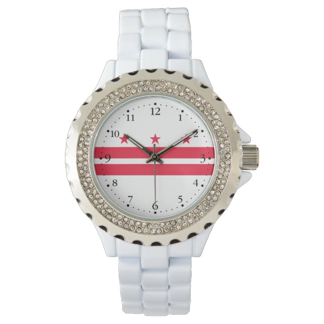 Washington DC State Flag Watch (Front)