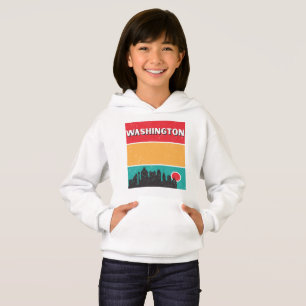 Washington DC State Skyline Souvenir Vintage